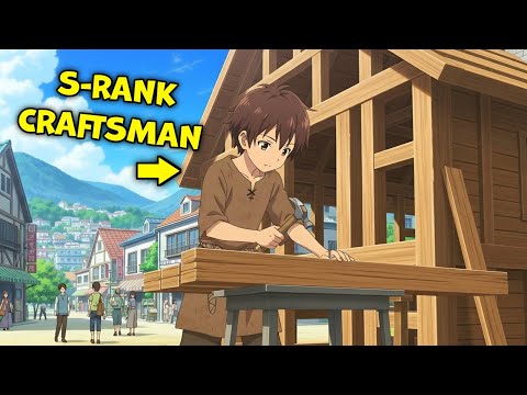 He Reborn As Only S-RANK Craftsman in The World And Levels Up By Wood cutting - Manga Recap