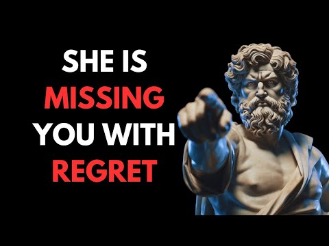 How A Woman Starts Missing You After You Walk Away | Stoicism