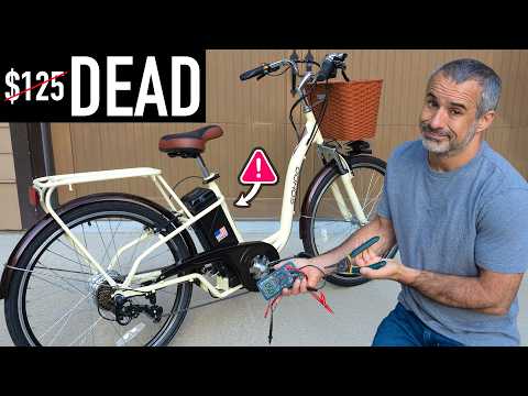 This Facebook E-bike’s Dead; Can We Fix It For Nothing?