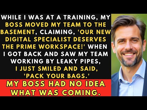 My Boss Kicked My Team To The Basement For His 'Golden' Hire—But He Didn't Know