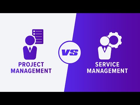 Project Management vs. Service Management (PMP vs ITIL®)