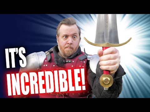 YOU NEED TO SEE THIS SWORD! - It's THICK and incredible! - Phillipe IV Sword from Deepeeka