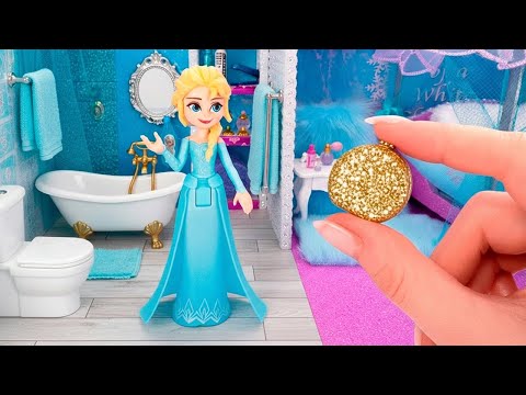 ULTIMATE Snow Queen Crafts ❄️ 5 Surprise Frozen DIYs