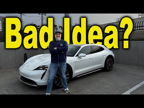 I Bought a Half Price Used Porsche Taycan and Drove it 2,300 Miles Home In Winter! - TheSmokingTIre