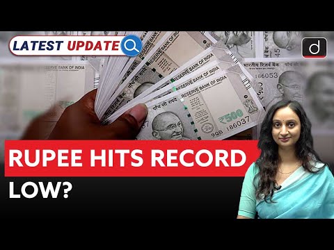 Rupee Hits 90-Value Against Dollar: What’s Driving the Fall? | Latest Update | Drishti IAS English