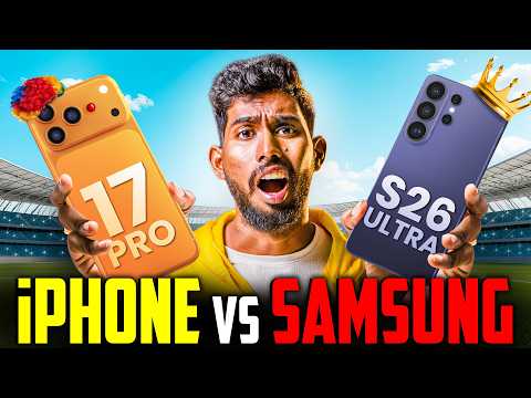 இரண்டே பேருக்கு நடுவுலதான் போட்டியே 🔥😱 | S26 Ultra vs Iphone 17 pro | #a2d #apple #samsung