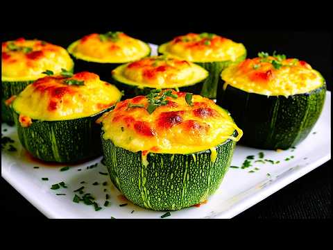 Keiner kennt dieses Zucchini Rezept, das alle verrückt macht! Köstlich, einfach!