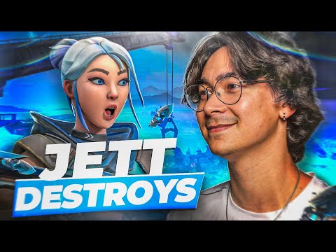 JUST TENZ DESTROYING RADIANTS ON JETT...