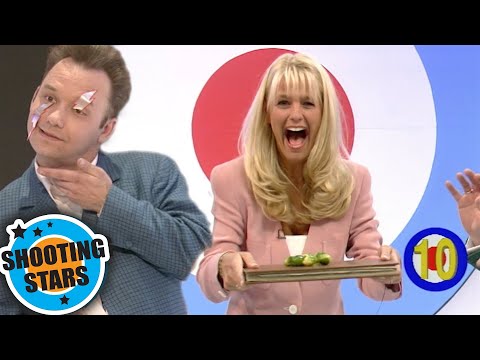 Ulrika's Vibrating Brussels Sprout Challenge | Shooting Stars | BBC Comedy Greats
