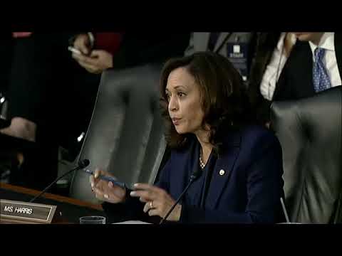 Kamala Harris Questions Supreme Court Nominee Brett Kavanaugh