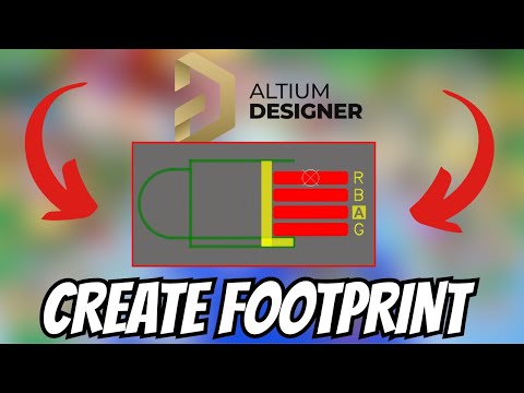 How To CREATE FOOTPRINT In Altium Designer!