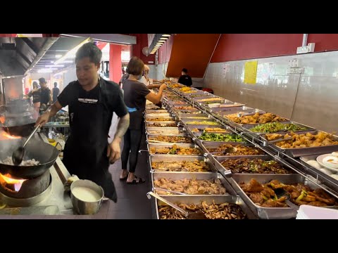 Ipoh cuisine, delicious and affordable economic rice, at least 80 kinds of choices every day