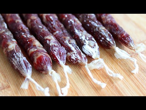 21 days in the fridge. Handmade. Easy and satisfying to transform and preserve meat.