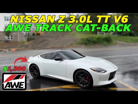 2024 Nissan Z 3.0L Twin Turbo V6 Exhaust Sound w/ AWE Track Cat-Back!