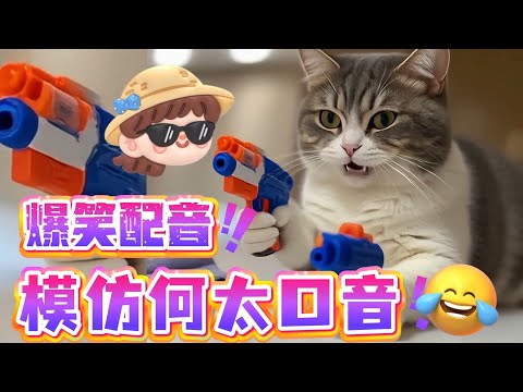 模仿何太口音「河馬語」的貓咪日常 林冬瓜話白雪雪腳仔好似何太胳肋底味超核突🥹白雪雪今日好鹹濕￼ creamy霸佔林冬瓜嘅爛紙皮箱！貓仔感謝環節在影片最後哈哈 傻貓又打起來了！