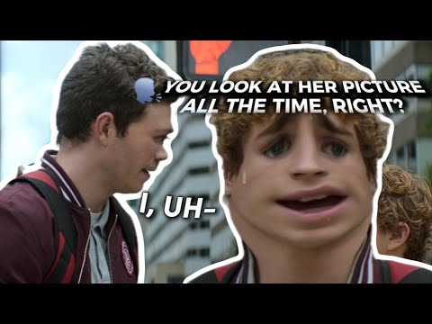 Percy Jackson simping over Annabeth during season 2