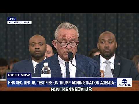 LIVE: HHS Sec. RFK Jr. testifies on Trump administration agenda