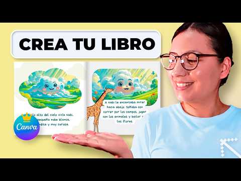 Cómo crear un libro de cuentos en Canva con Inteligencia Artificial - ChatGPT + Canva Pro