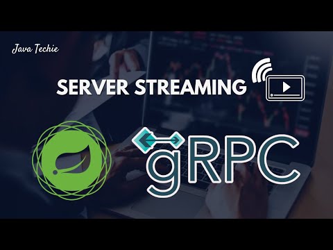 Spring Boot + gRPC  Server Streaming Explained | Real-Time Stock Update Example @Java Techie