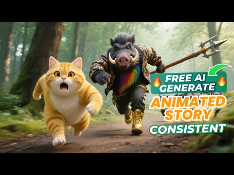 Full Course [Lesson 1] - How to Create 3D Animation Viral Orange Cat Niche with AI Generator Free