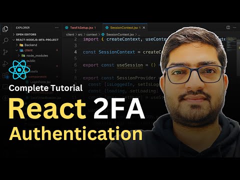 Build a Two-Factor Authentication System with React in 90 Minutes