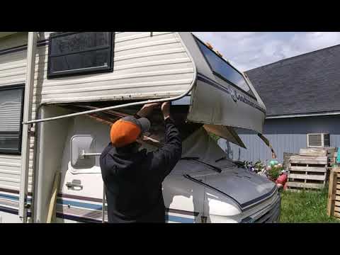 1990 Chevy RV Starting overhead bunk repair