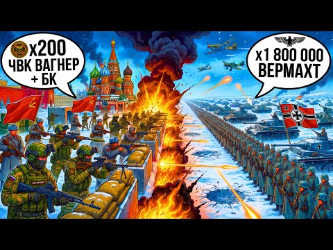 ЧТО ЕСЛИ ЧВК “ВАГНЕР” попал в 1941 год в оборону Москвы?