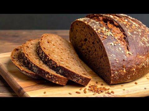 Gesundes Brot in 5 Minuten! KEIN Mehl, KEINE Hefe, KEIN Gluten!