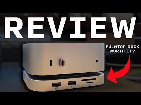 The Best Mac Mini M4 Accessory? Pulwtop Hub & Dock Hands-On Review - M.2 SSD, HDMI, & USB!