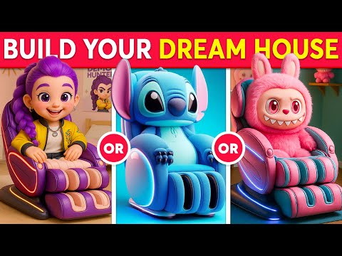 Would You Rather - Build Your Amazing Fantasy House 🛏️🌈💖✨ Quiz Galaxy