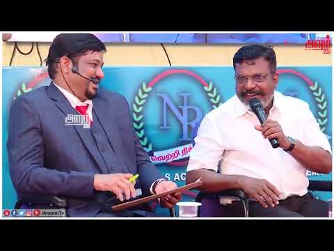 A Tamil activist who answered students' questions with sincerity