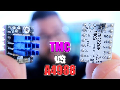 Stepper Drivers A4988 vs TMC SILENT drivers - Sound & Signals