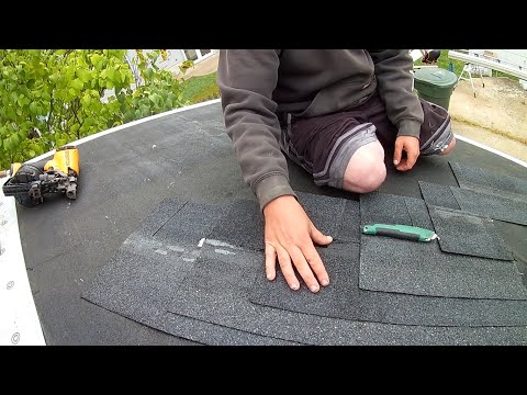 HOW TO SHINGLE! STARTING SHINGLE COURSES AND SHINGLE NAIL PATTERN