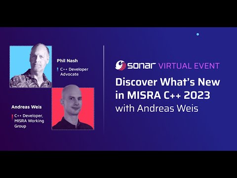 Discover what’s new in MISRA C++ 2023, with Andreas Weis