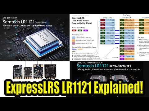 ExpressLRS Lr1121 New Chipset Compatibility - Gemini - Gemini X Explained