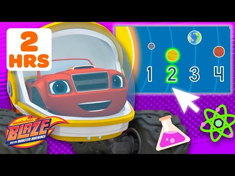 Astronaut Blaze Monster Machine! 🪐 w/ AJ | Science Games for Kids | Blaze and the Monster Machines