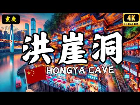 3D Magic City Chongqing! The beautiful night view of Hongyadong! #Chongqing#Hongyadong #china