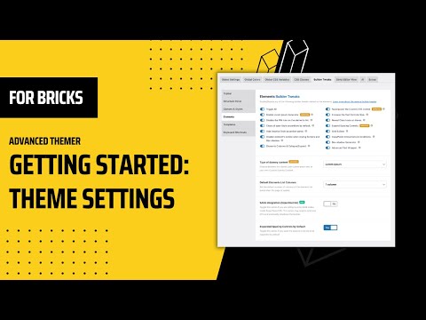 Getting Started with Advanced Themer - My recommended Theme Settings (Part 1)