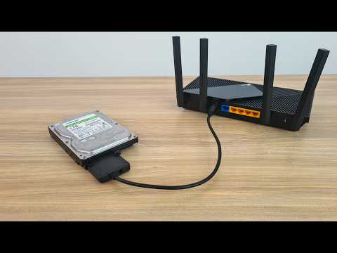 how to turn tp-link AX into NAS with HDD