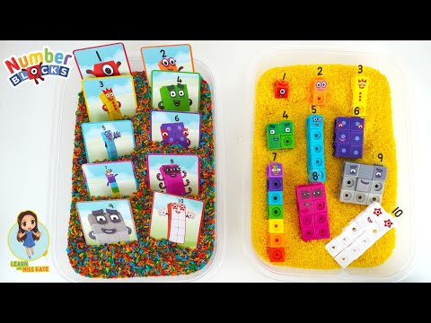 NUMBERBLOCKS TOYS Mathlink Cubes 1 to 10 |  Count 1 to 10  | Counting for Toddlers and Preschoolers