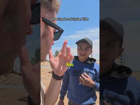 Meeting Local Syrian Kids