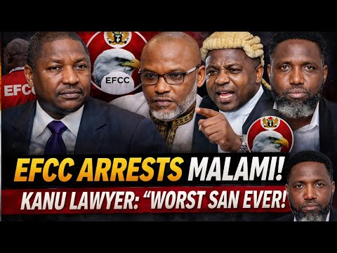 Nnamdi Kanu Saga Deepens as EFCC Arrests Malami After Barr. Opara’s Explosive Claim “Worst SAN”