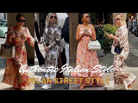 Italian Fashion Summer | Colors & Prints | Milan Street Style