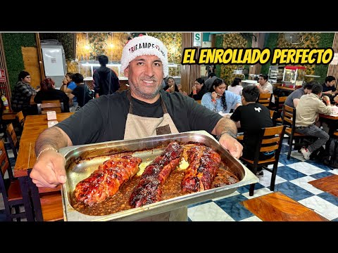 ENROLLADO NAVIDEÑO de CHANCHO y POLLO dejó a TODOS en SHOCK 🎄🔥 | Receta desde CERO