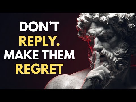 DID THEY TEXT YOU AFTER THE SILENCE? REPLY LIKE THIS AND DESTROY THEIR EGO | Stoicism