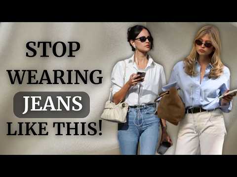 HOW TO WEAR JEANS AND LOOK STYLISH & CLASSY (Stop Making These Mistakes!)