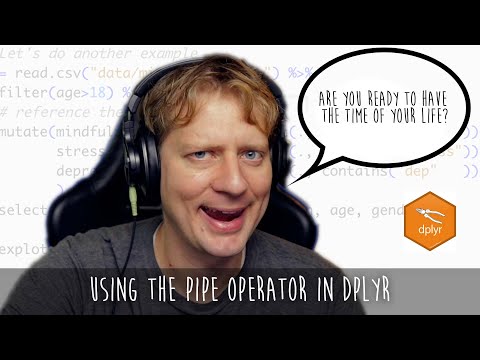 How to use the pipe operator in dplyr