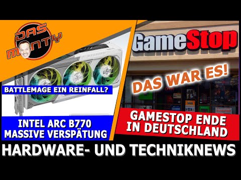 GameStop am Ende | Intel Arc B770 massive Verspätung | Nvidia RTX 4090 Ti Update | News | DasMonty