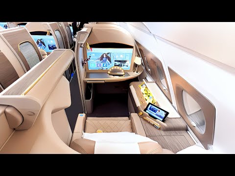 Emirates New A380 First Class Flight 2025 - Dubai to Tokyo | 4K Full Review