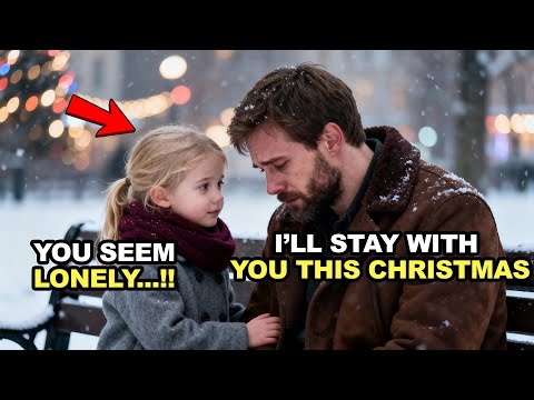 A POOR GIRL SEES A RICH MAN ALONE ON CHRISTMAS — SHE INVITES HIM HOME AND EVERYTHING CHANGES